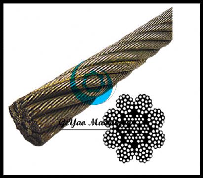 Bright Wire Rope Eips Iwrc 8X19(Rotation/Spin Resistant)